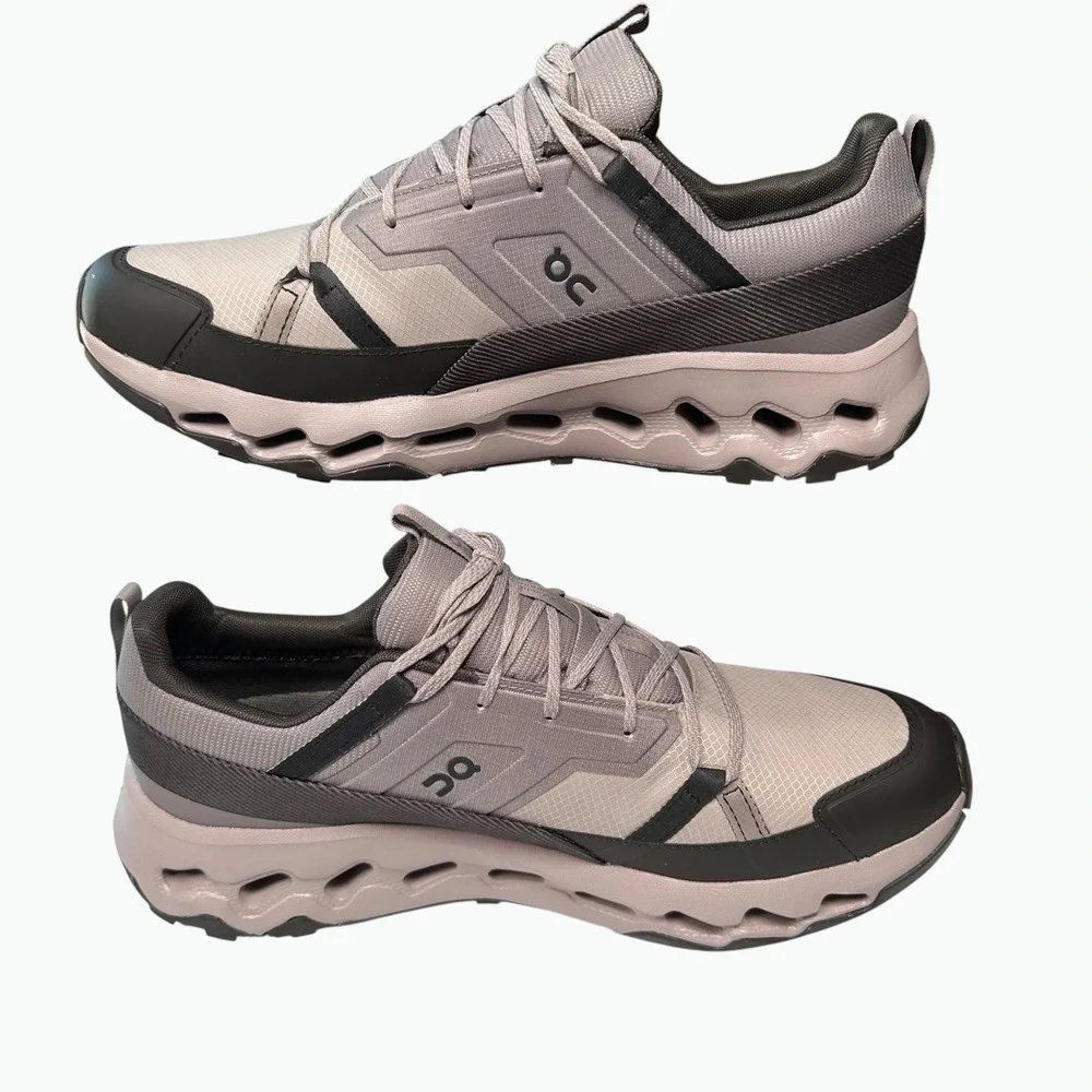 On Cloudhorizon Waterproof Shoes Men 13 Fog/Thorn Gray CloudTec Phase Hiking